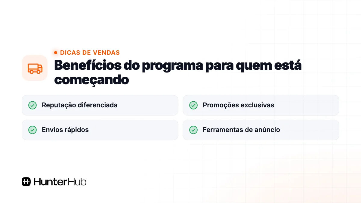 Benefícios do programa para quem está começando