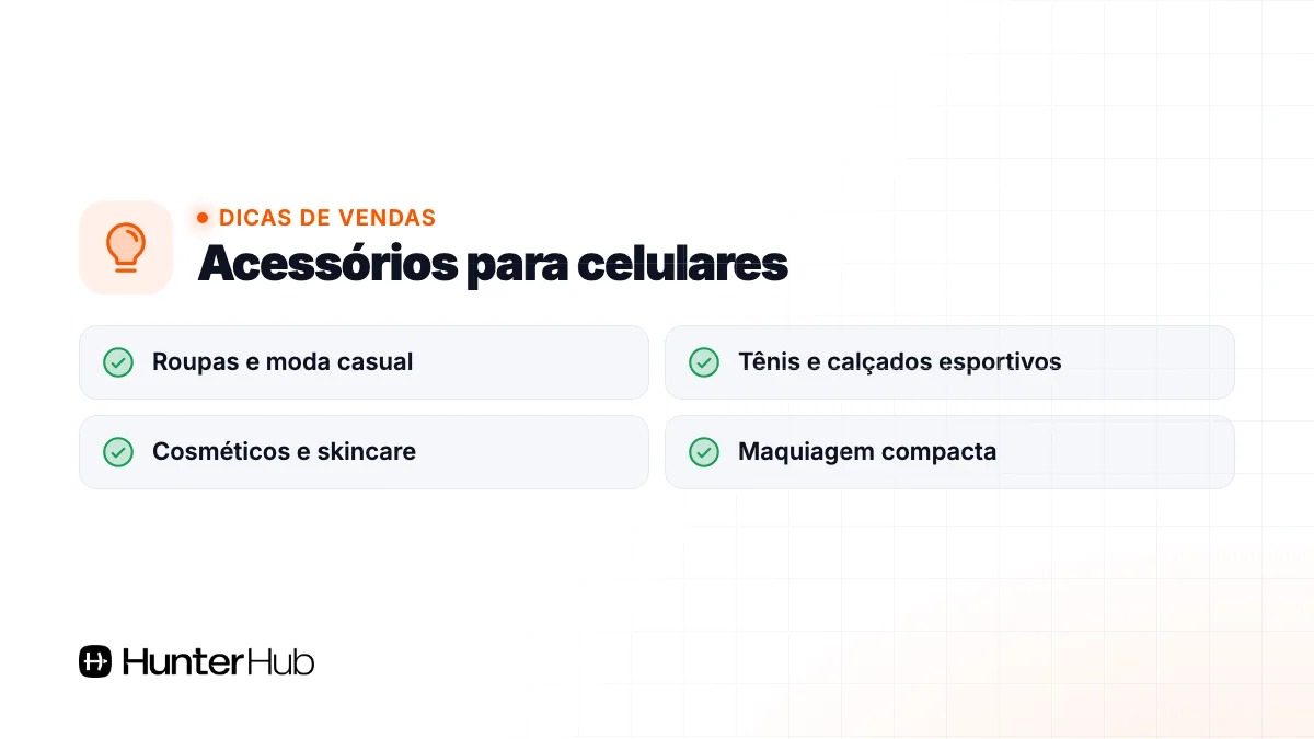 2. Acessórios para celulares