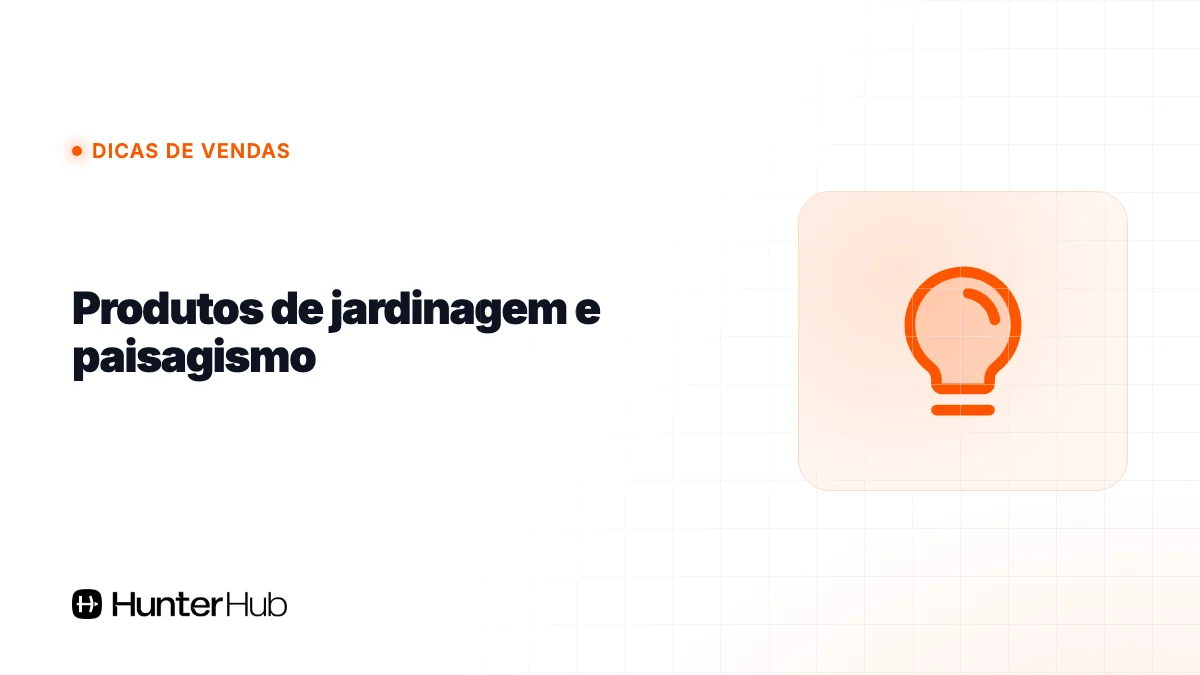 14. Produtos de jardinagem e paisagismo