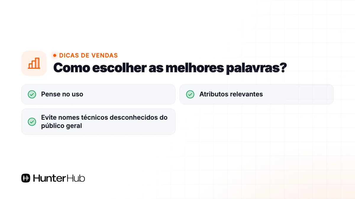 Como escolher as melhores palavras?
