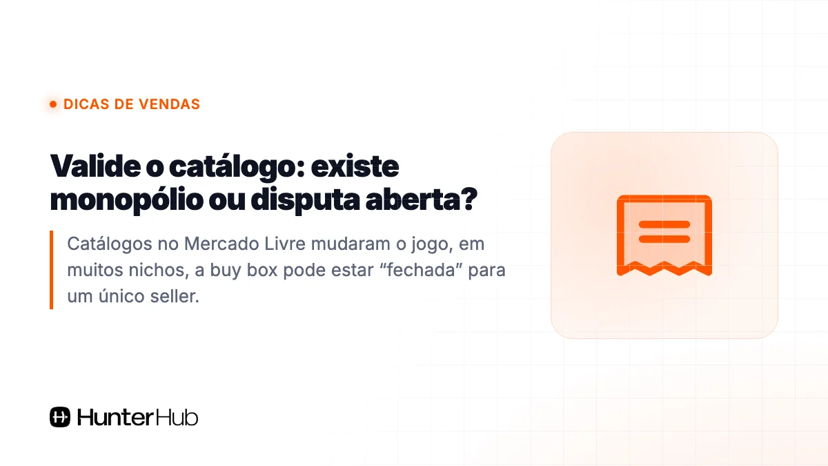 6. Valide o catálogo: existe monopólio ou disputa aberta?