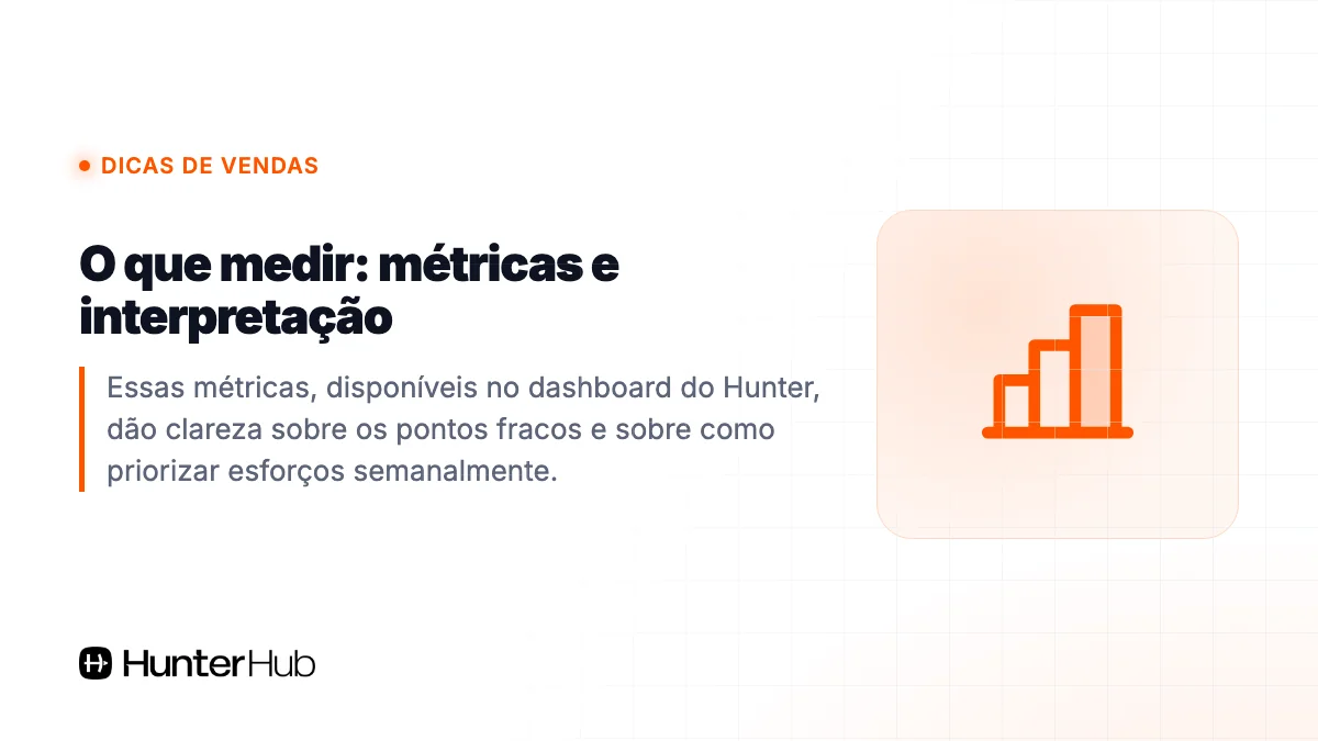 O que medir: métricas e interpretação